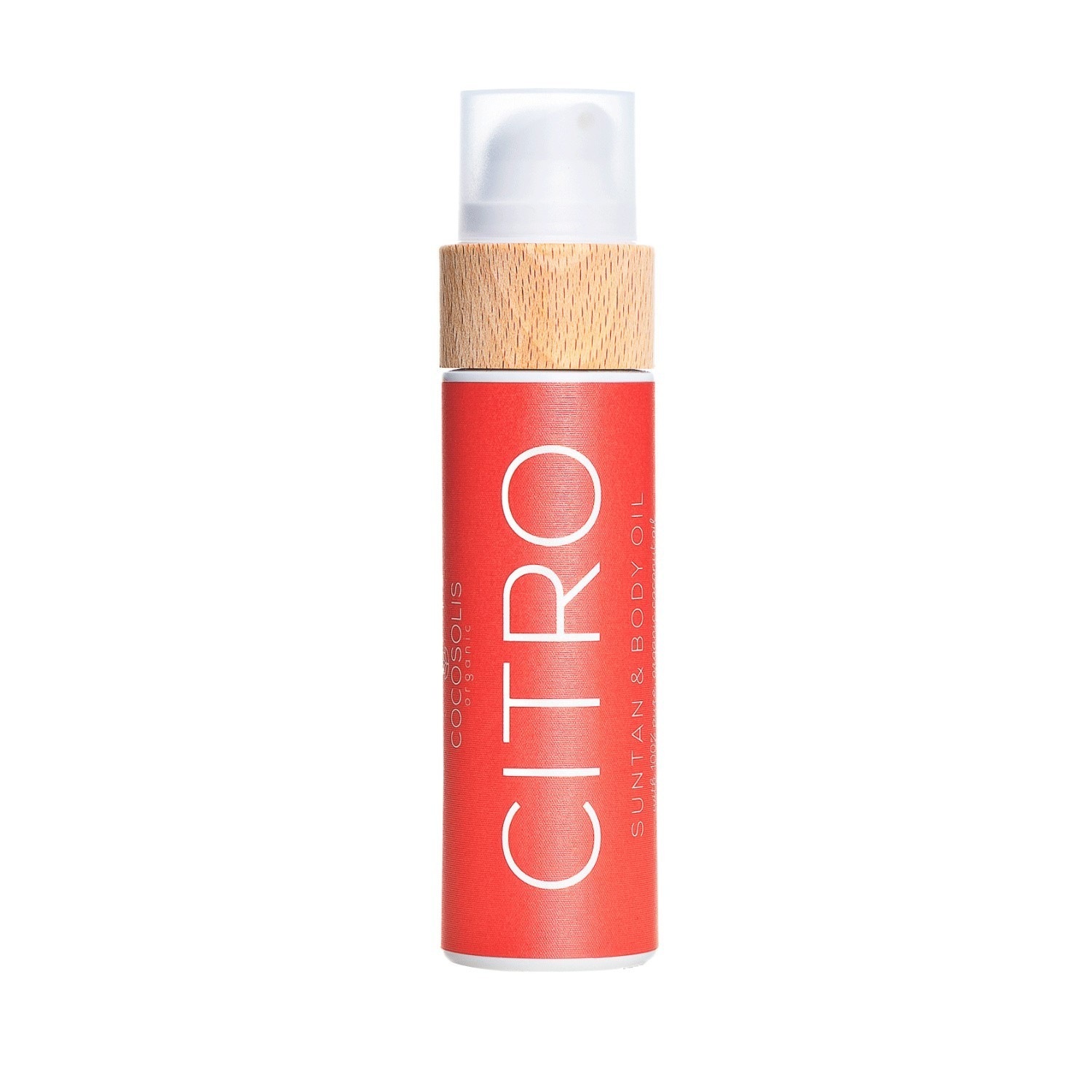 „Cocosolis“ kūno aliejus CITRO įdegio aliejus - 110 ml
