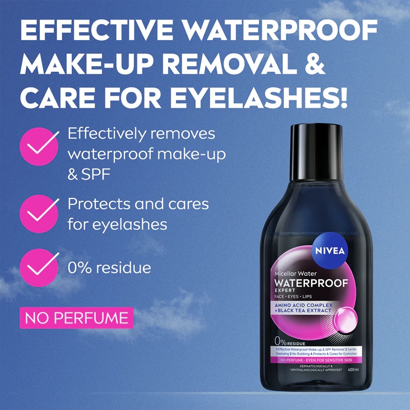 NIVEA Micellar vandeniui atsparus dvifazis micelinis skystis