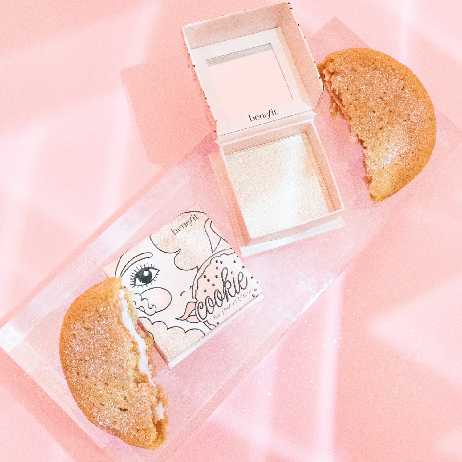 Benefit Highlighter Bronzer & Blush Collection Cookie Highlighter u prahu - 8 g