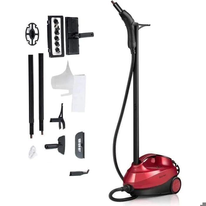 Scopa a vapore COSTWAY da 2000 W per cimici dei letti - Pulitore a vapore multiuso con serbatoio da 1,5 litri, 19 accessori e pressione di 4,0 bar per pavimenti e tappeti