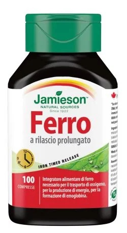 JAMIESON Jamieson Iron 100 tabletten met verlengde afgifte voor lichamelijk welzijn