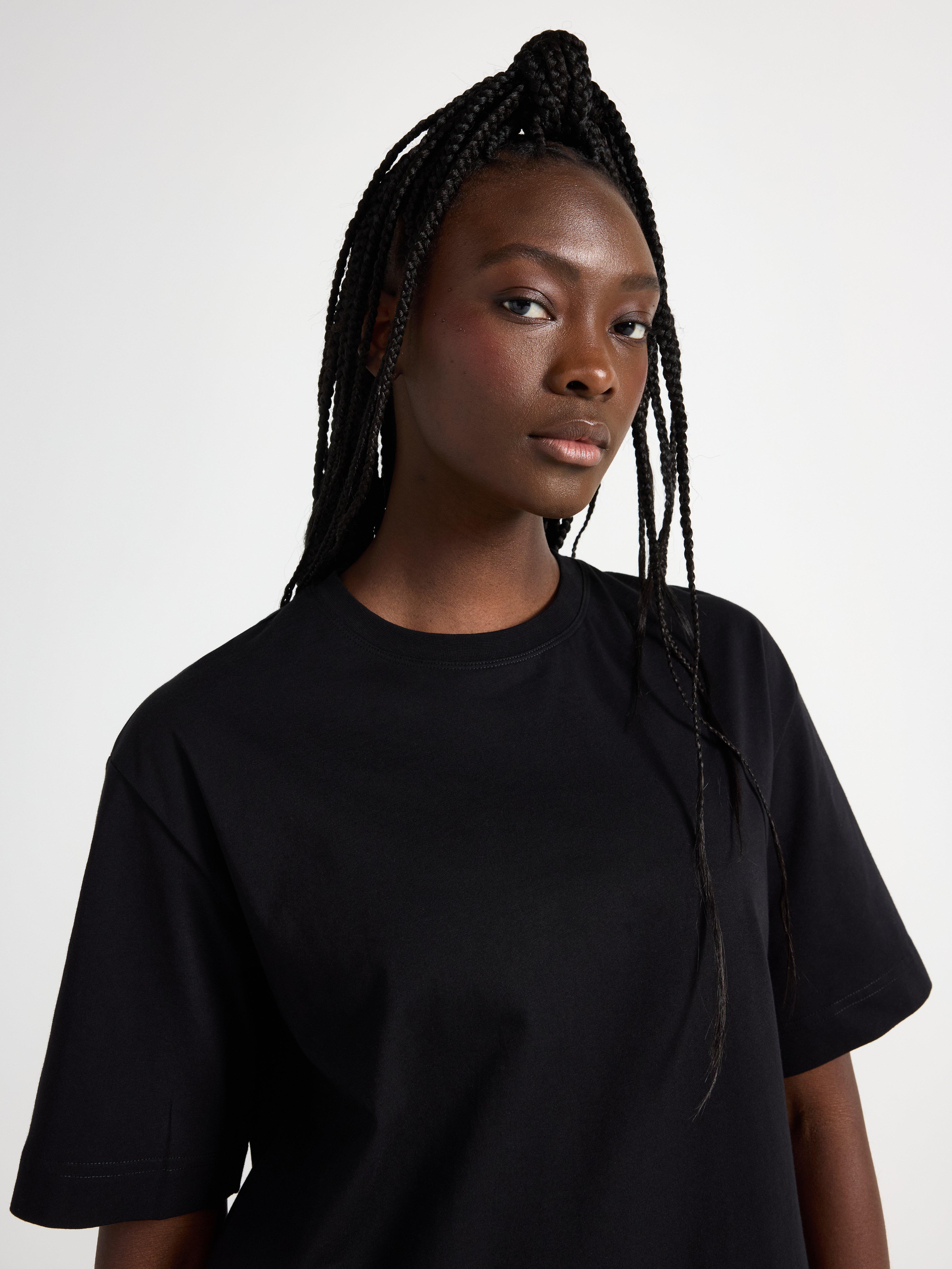 Oversized t-shirt Black