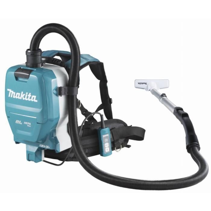 Aspirapolvere 36V => 2 batterie agli ioni di litio da 18V 110 mbar MAKITA - Senza batteria né caricabatterie - DVC261ZX14