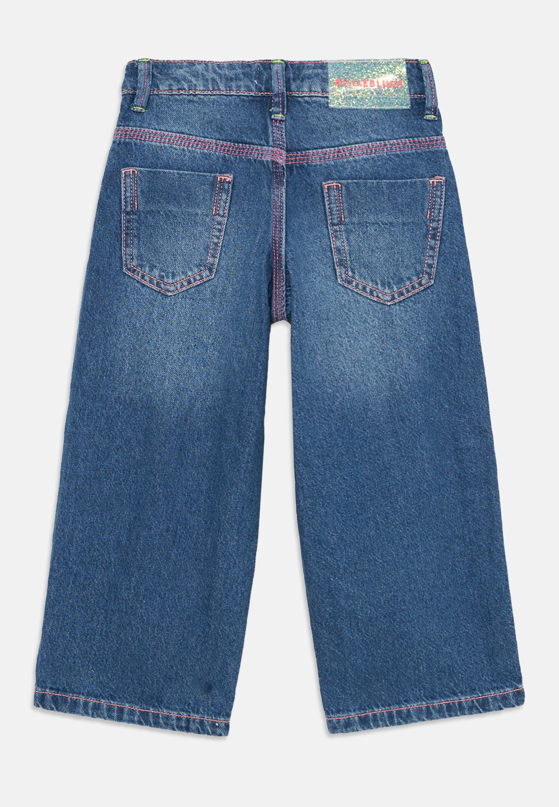 Billieblush PANTALON - Jeans a gamba dritta - denim blu scuro