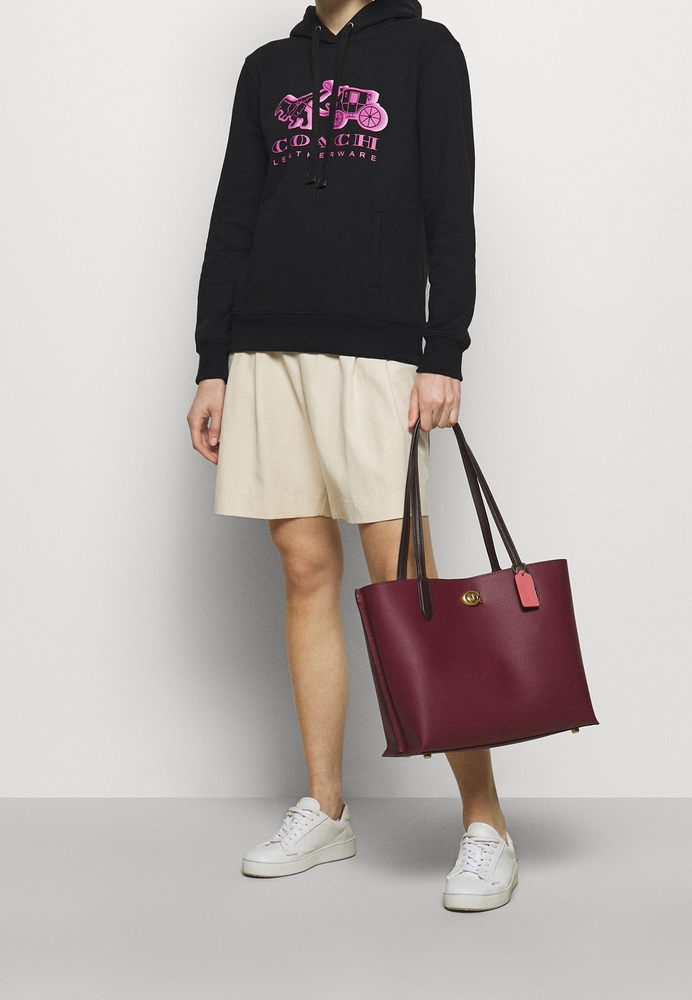 COACH Hoodie - zwart