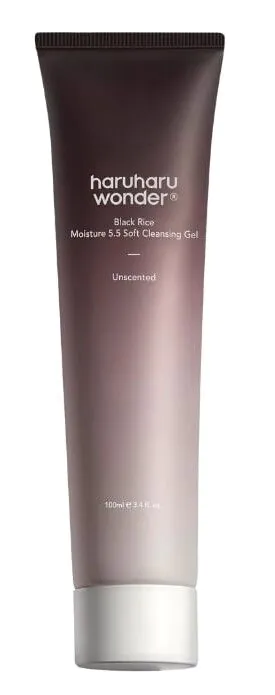 Haruharu Wonder Black Rice Moisture 5.5 Soft Cleansing Gel