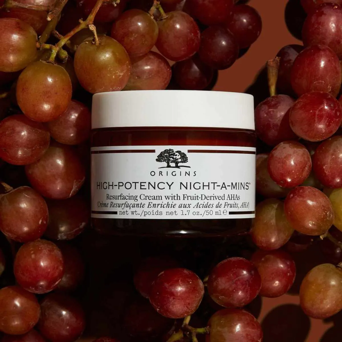 Origins High Potency Night-A-Mins Resurfacing Cream with Fruit-Derived AHAs Krem do twarzy 50ml