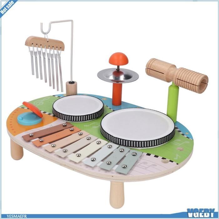 Kinder-Schlagzeug, lustiges multifunktionales Musikinstrument für Kinder, Windspiel, Spielzeug
