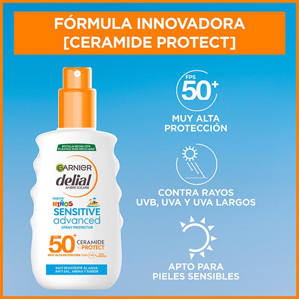 Cremă de ten Niños Sensitive Advanced SPF 50| 150 ml