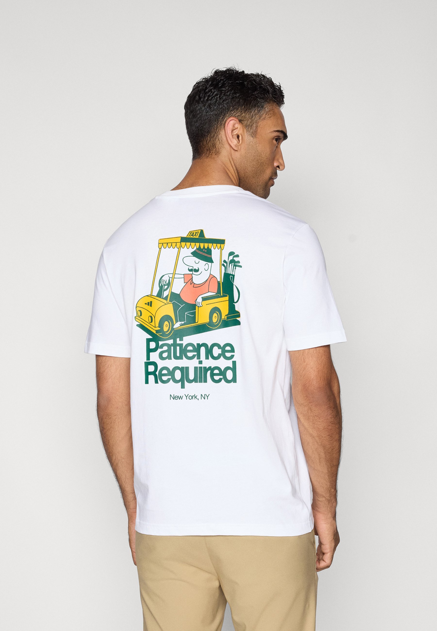 adidas Golf CHIP - T-skjorte med print - white
