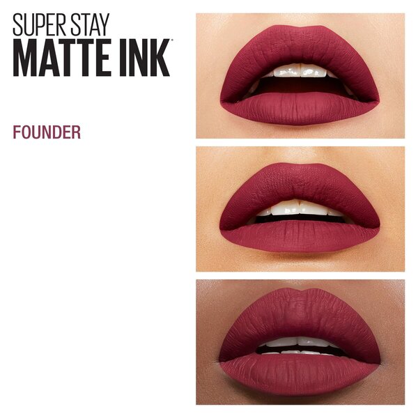 Maybelline New York SuperStay Matte Ink 115 Founder -huulipuna 5 ml