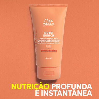 Wella Professionals Invigo Nutri Enrich Warming Express Mask Syväkosteuttava naamio kuiville hiuksille 150 ml
