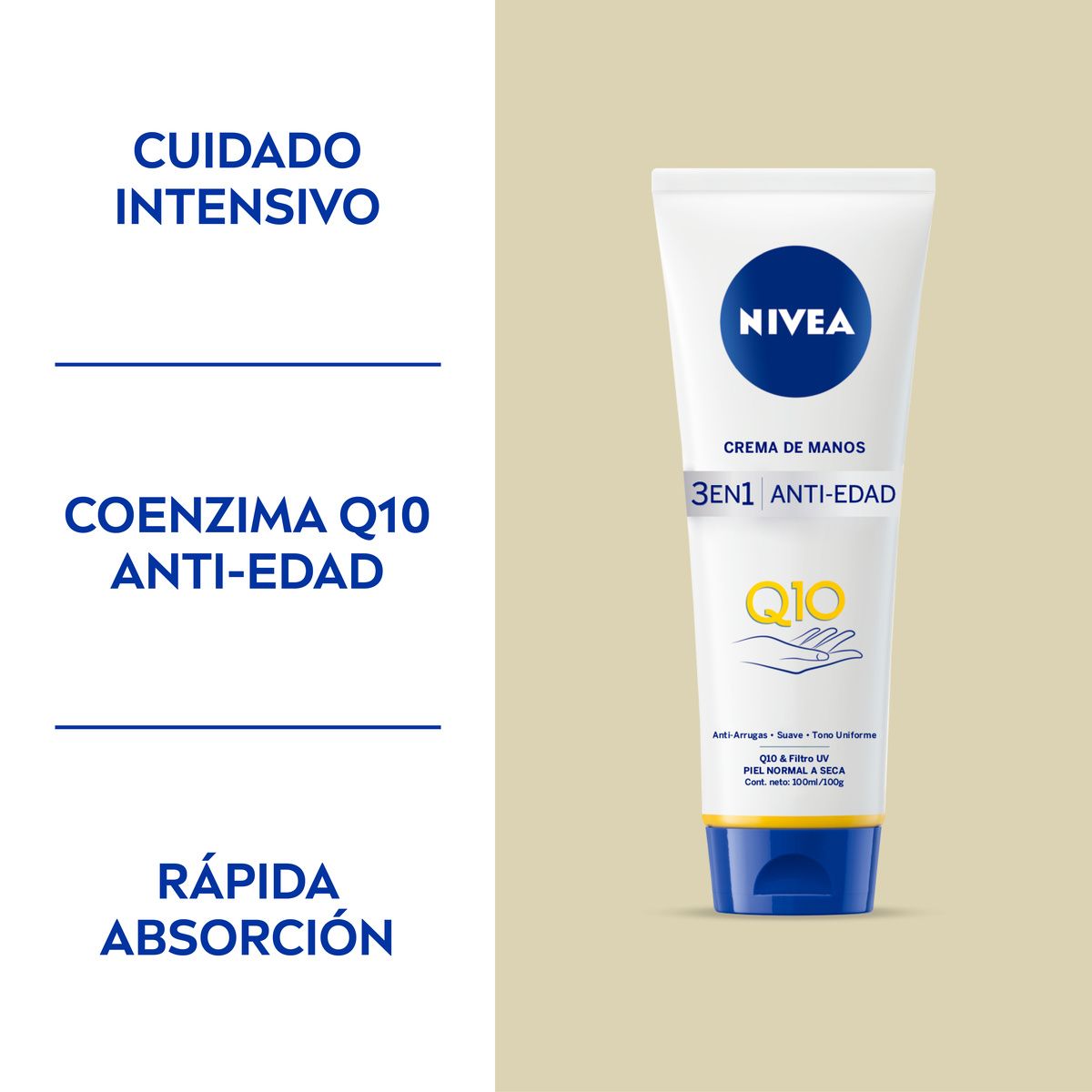 Q10 3-u-1 krema za ruke protiv starenja Kreme za ruke