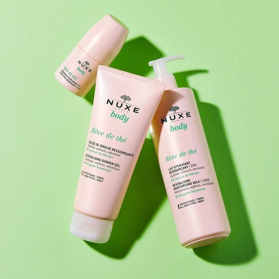 NUXE Body Milk Reve de Thé – Fuktighetsgivende kroppsmelk – 400 ml