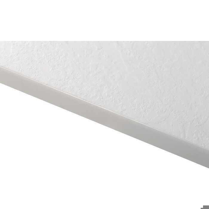 Shower tray - Gaia - Odyssea - Extra-flat - White stone effect - L. 120 cm - W. 80 cm