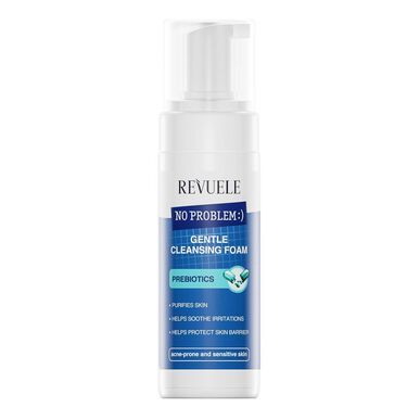 Revuele No Problem Gentle Cleansing Foam Prebiotics herkälle ja rasvoittuvalle iholle 150ml