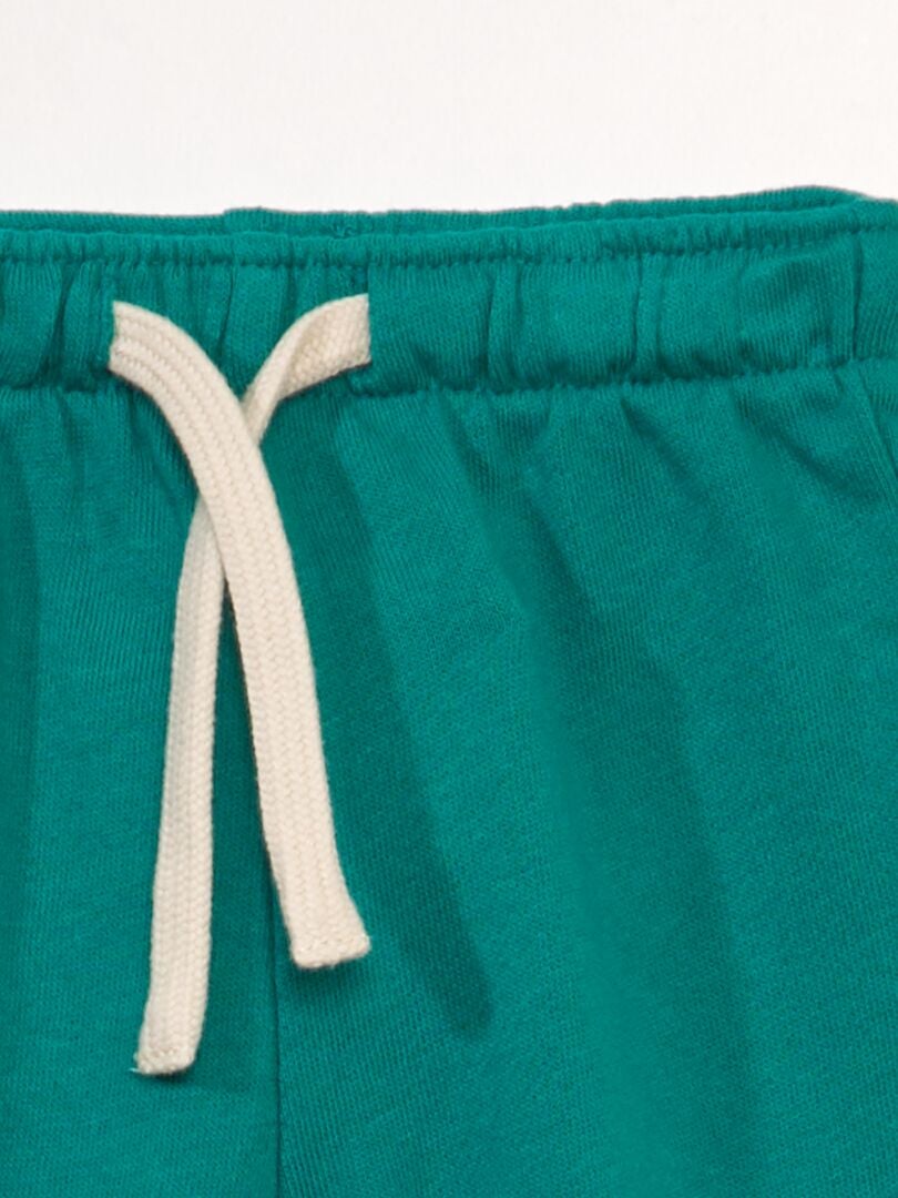 French Terry joggingbroek - GROEN