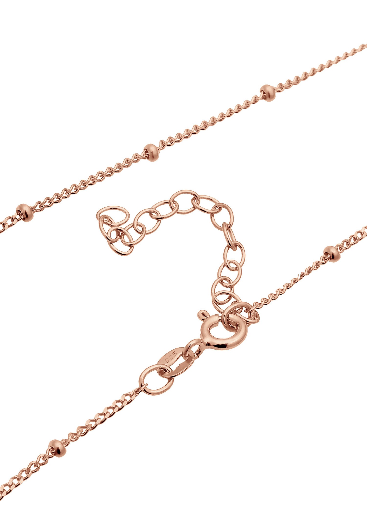 Elli Femmes Choker Boule Basique Minimaliste Tendance Blogueur en Argent Sterling 925