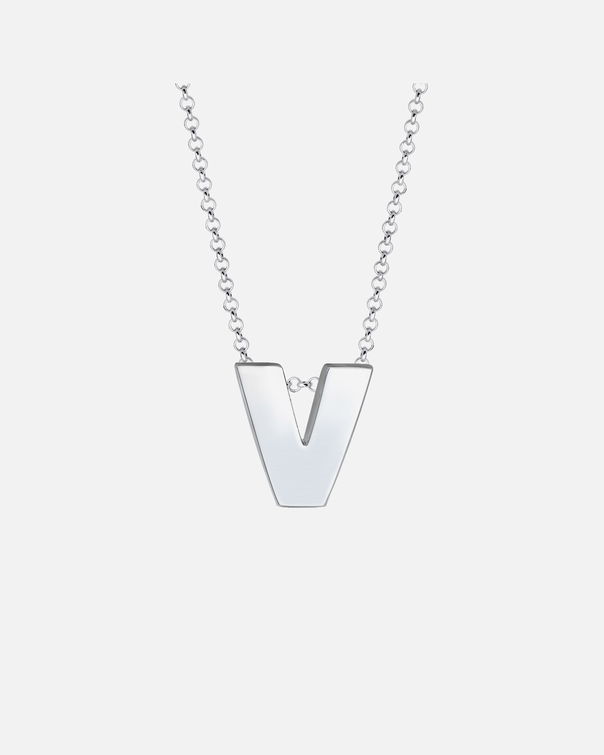Elli Femme Pendentif Lettre V Initiale - (925/1000) Argent