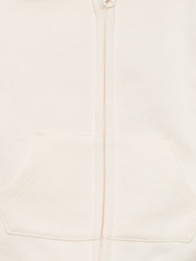 Hoodie met rits - ROZE