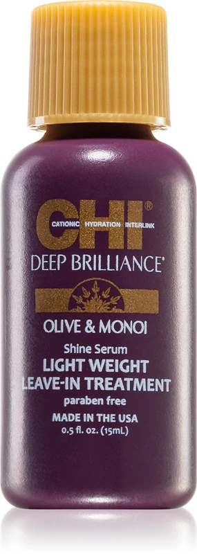 CHI Brilliance Shine Serum lahka nega brez izpiranja za sijoče in mehke lase