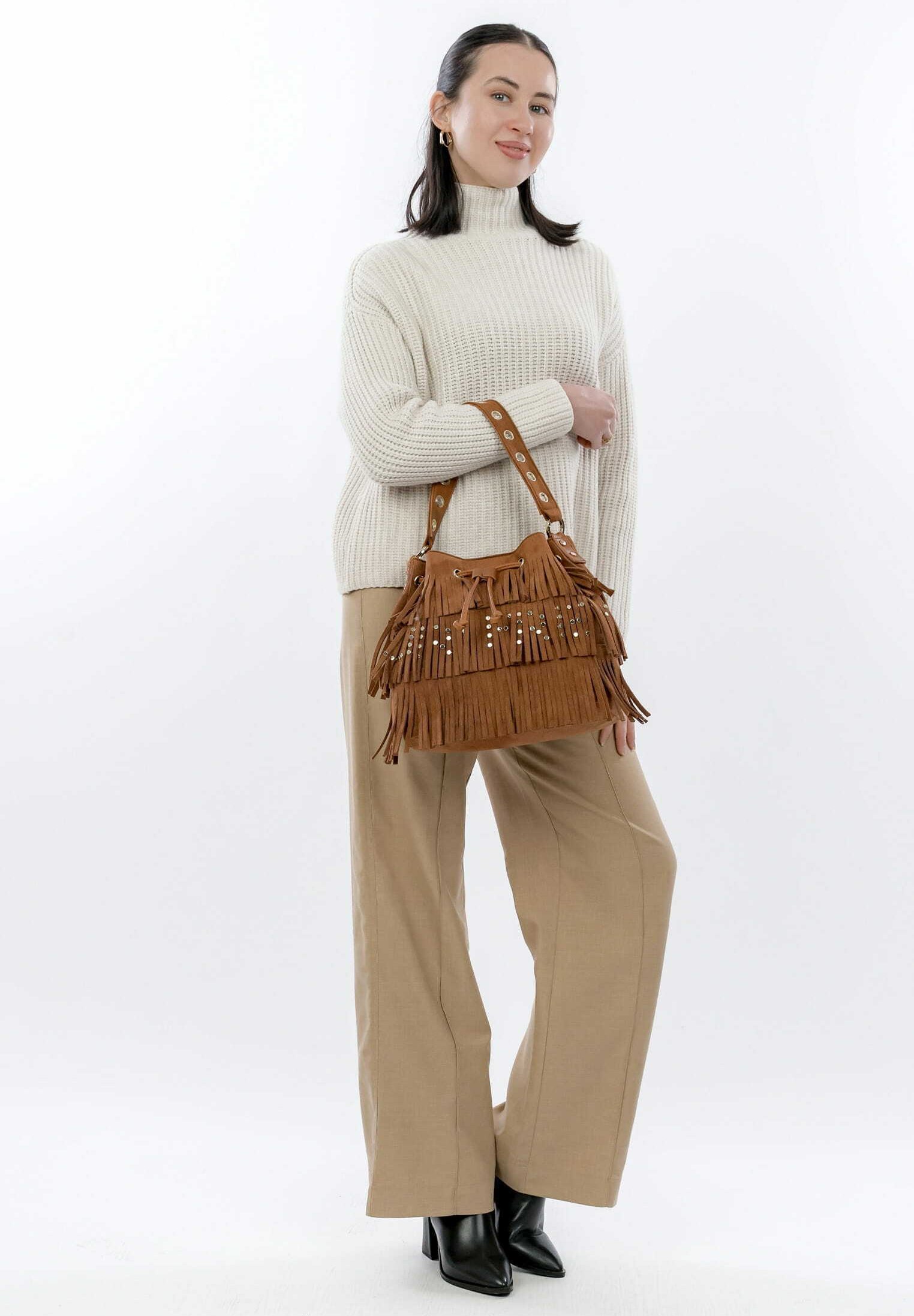 SURI FREY Handtas - cognac