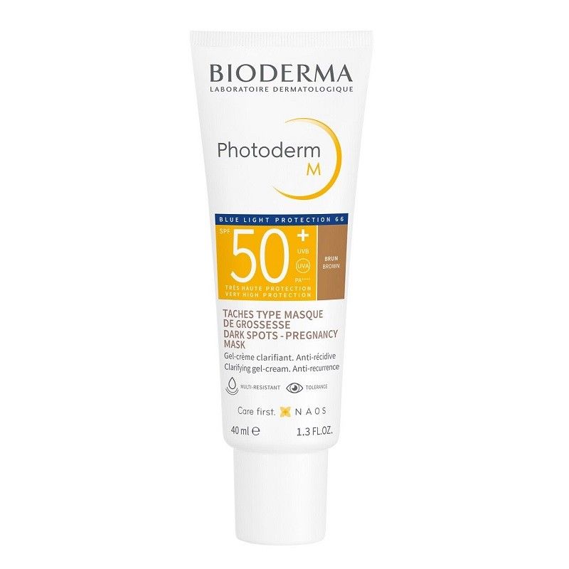 Photoderm M Ochranný gélový krém na farbenú pleť SPF 50 Krémy proti tmavým škvrnám