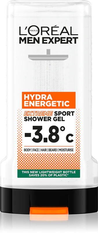 L'Oréal Paris Men Expert Hydra Gel de Banho Energético Refrescante para Homens