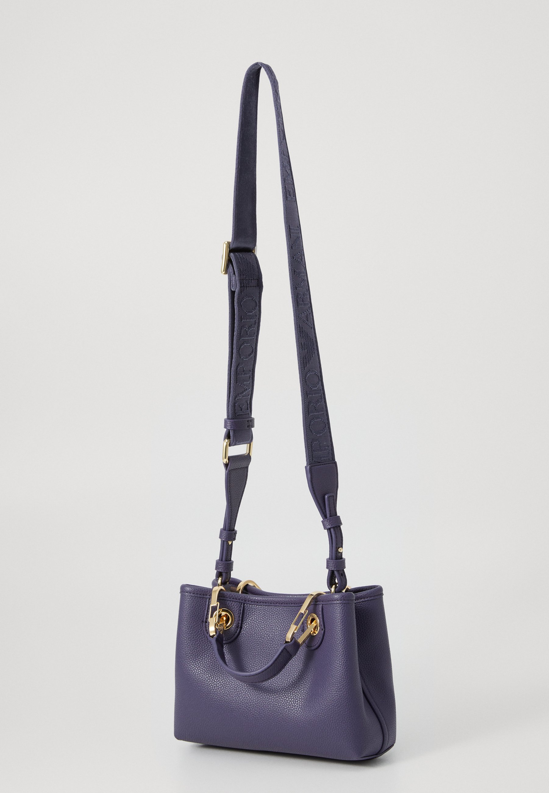 Emporio Armani TAS - Handtas - bosbes/taupe