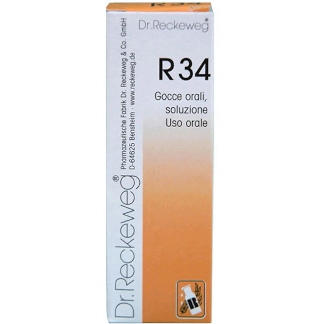 Homeopathische druppels Dr. Reckeweg R34 22 ml