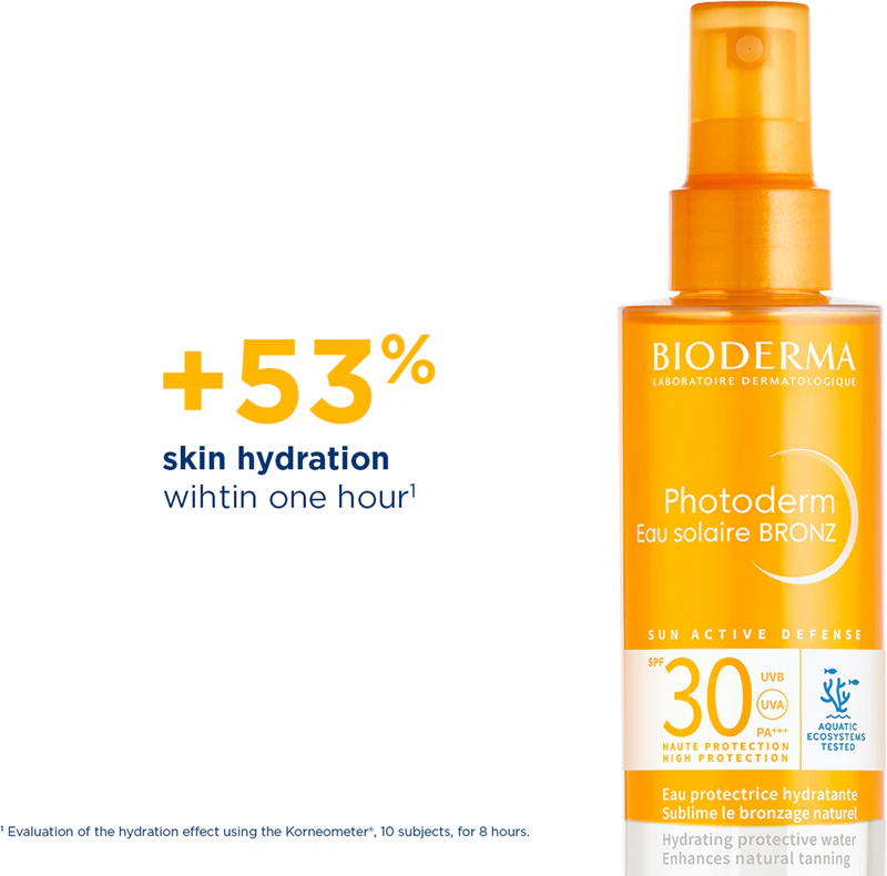 Bioderma Photoderm Eau Solaire BRONZ spray do opalania z bronzerem