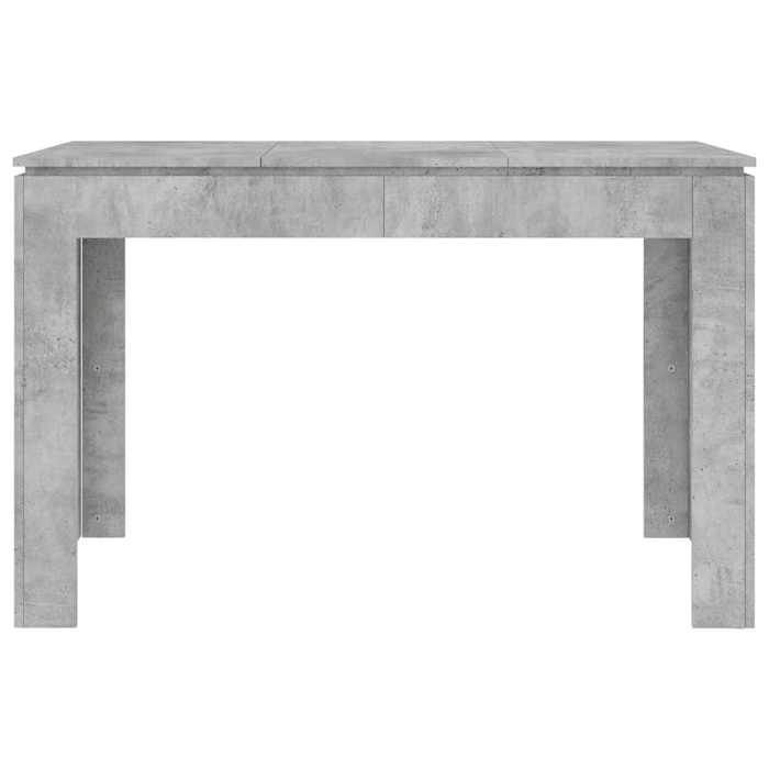 Prix bas - Meuble séjour cuisine-Table à manger Seule - Gris béton 120x60x76 cm Bois d'ingénierie （476450586836)