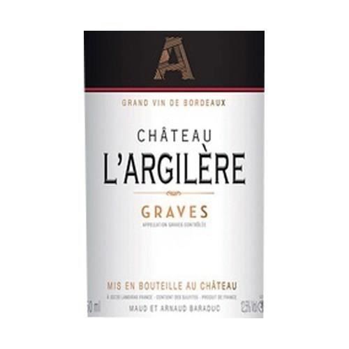 Château L'Argilère 2019 Graves - Vin rouge de Bordeaux