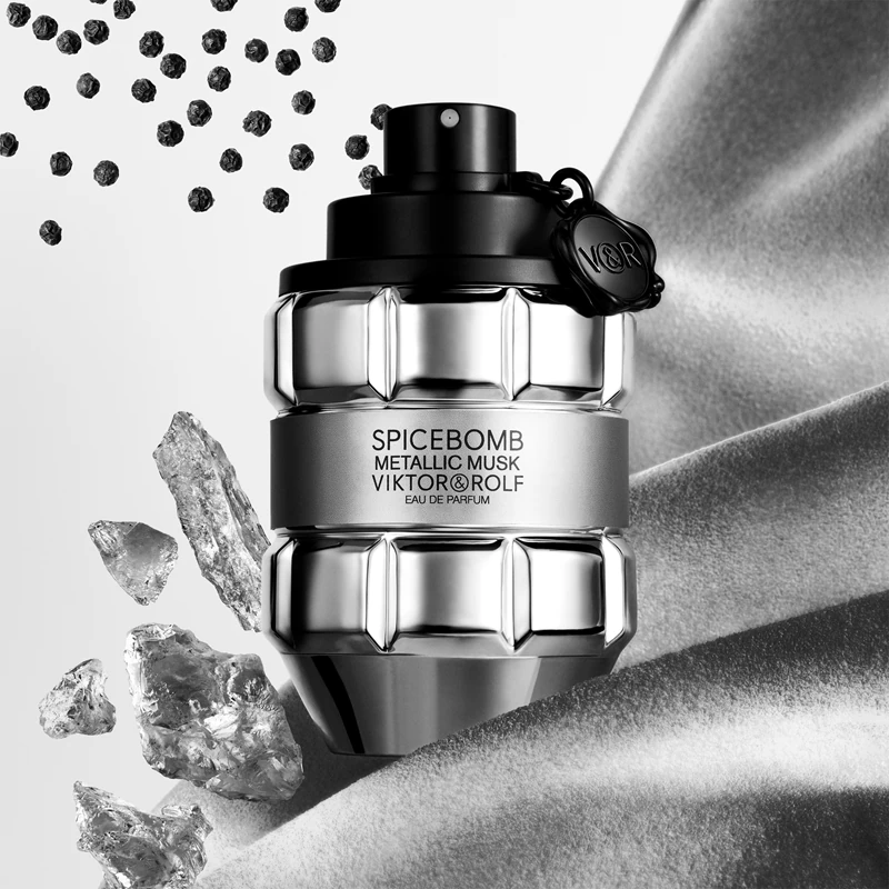 Viktor & Rolf Spicebomb Metallic Musk Eau de Parfum voor heren