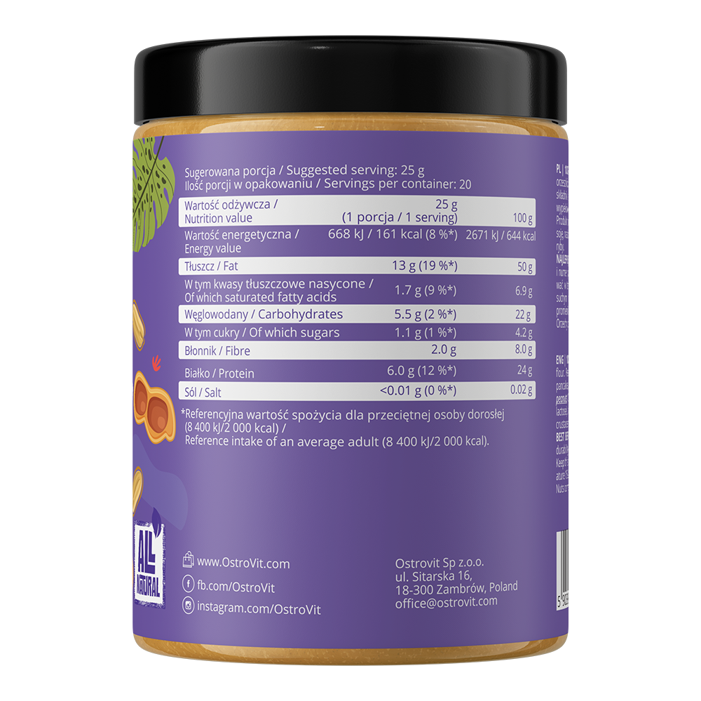 OstroVit 100% Peanut Powder