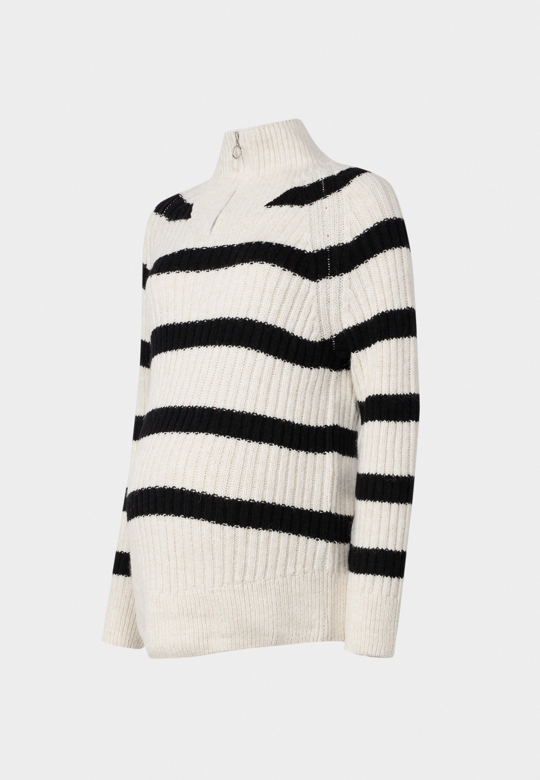 ONLY MATERNITY OLMLEISE FREYA - Trui - berkenhout/zwart