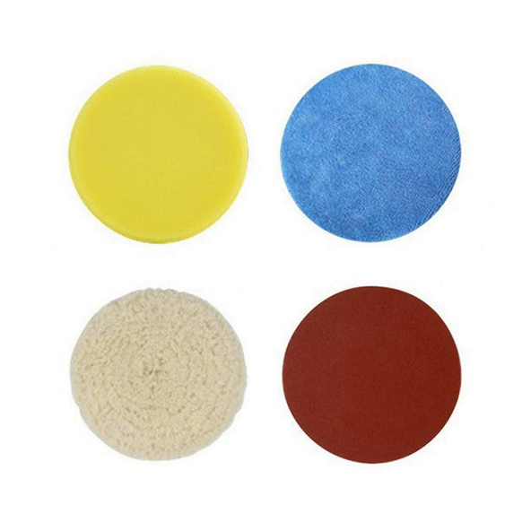 Polerings-/slipset, 5 delar.