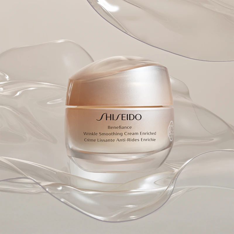 Shiseido Benefiance Creme Suavizante de Rugas Enriquecido para Uso Diurno e Noturno para Pele Seca