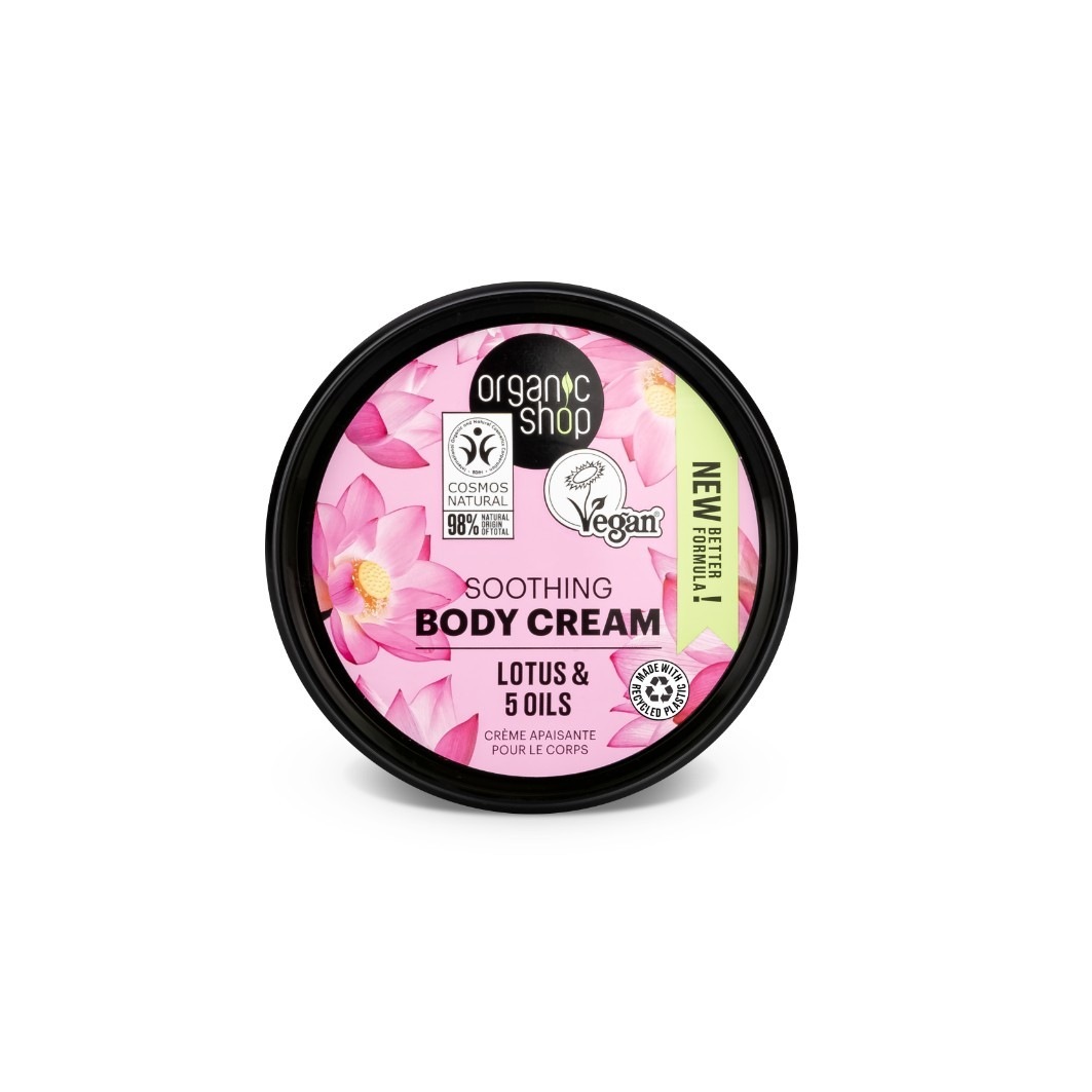 Organic Shop Crème Hydratante Corps Lotus Indien