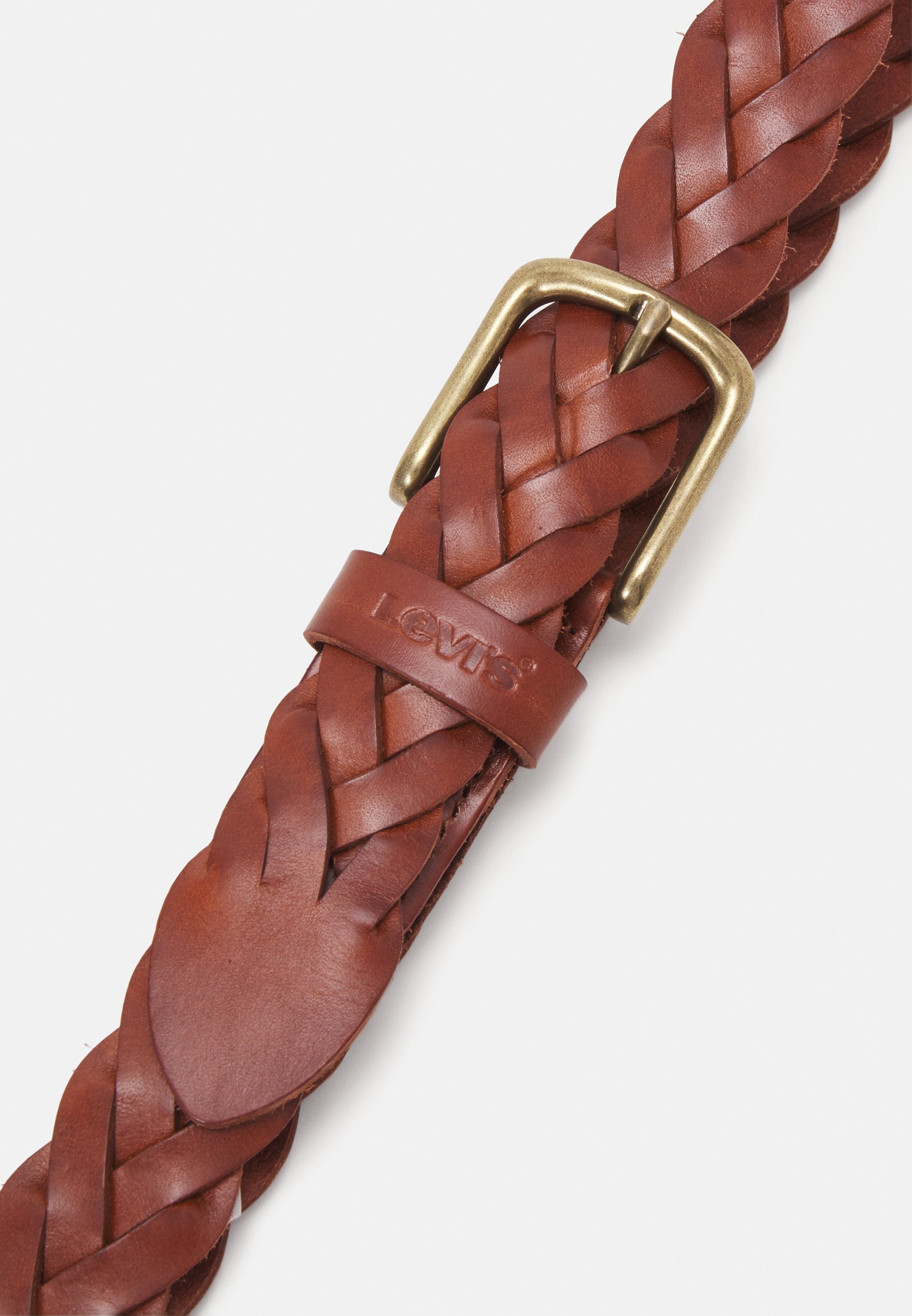 Levi's® gevlochten riem unisex - Riem - cognac