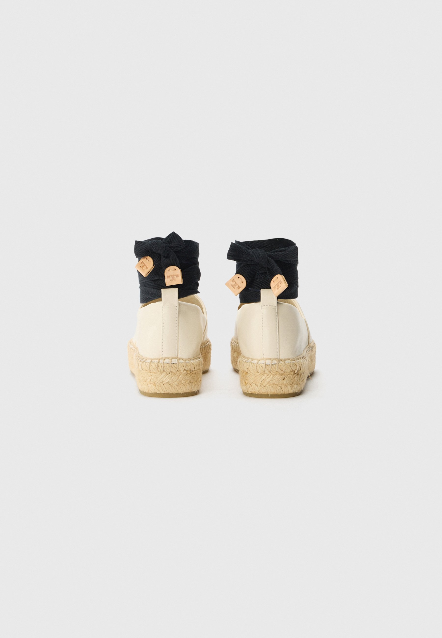 Espadrile Tory Burch - crem deschis/negru perfect
