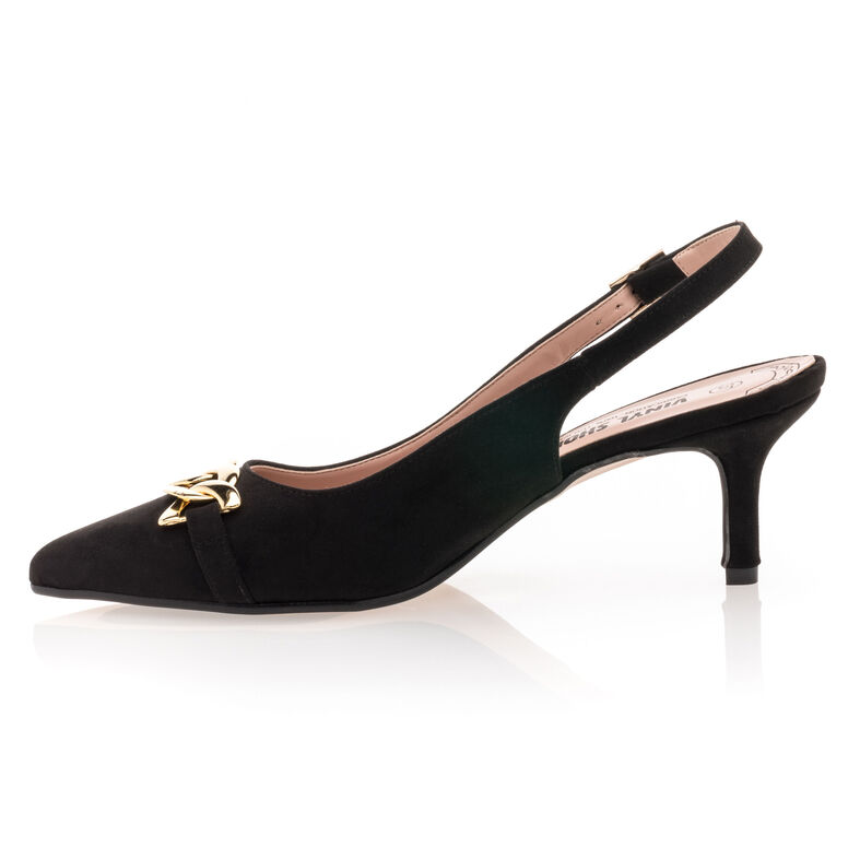 Svarte pumps til dame