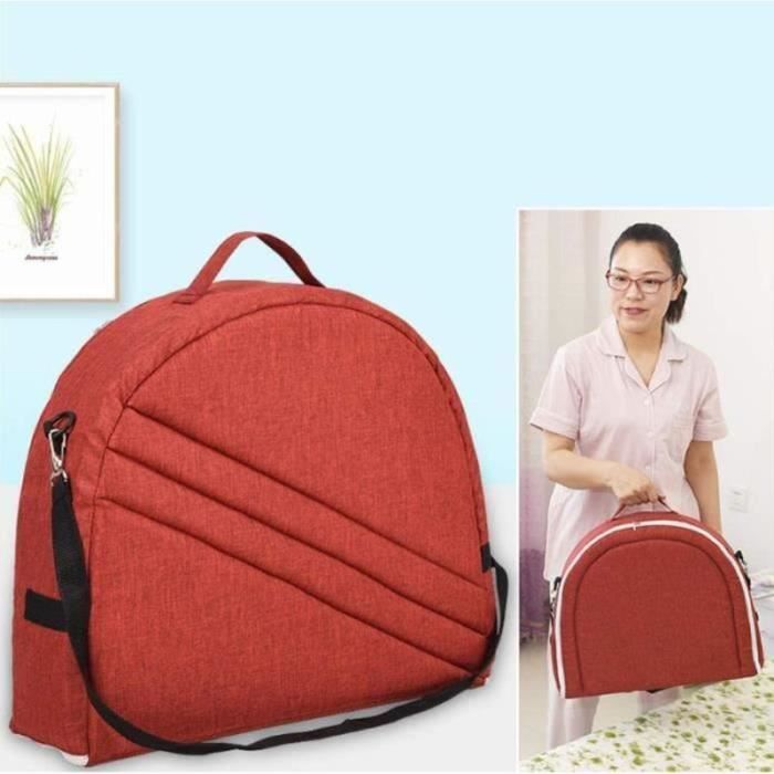 Cuna plegable para bebé, cuna de viaje portátil para recién nacidos, nido para dormir con mosquitera y juguetes, color rojo.