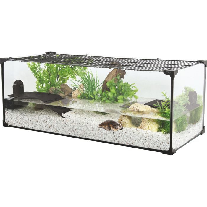 Acuario de Tortugas Negras Karapas Aqua 80 Pro - Zolux