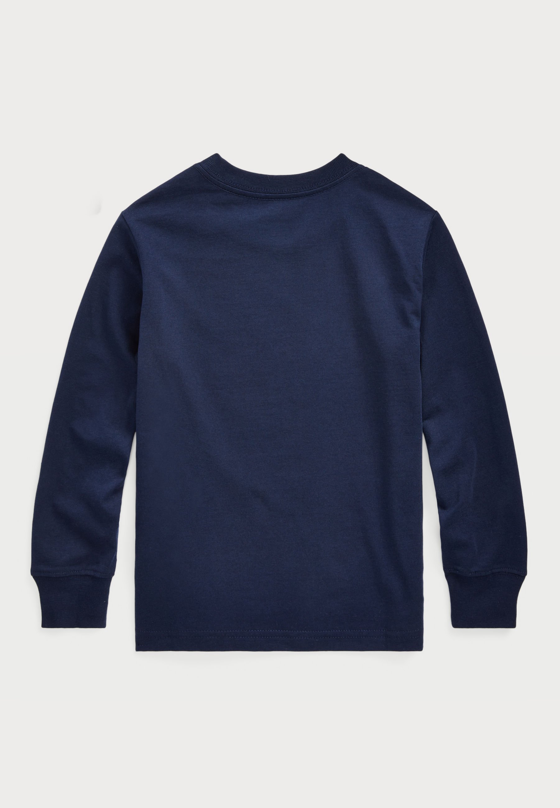 T-shirt a maniche lunghe in jersey di cotone Polo Ralph Lauren - Top a maniche lunghe - blu navy
