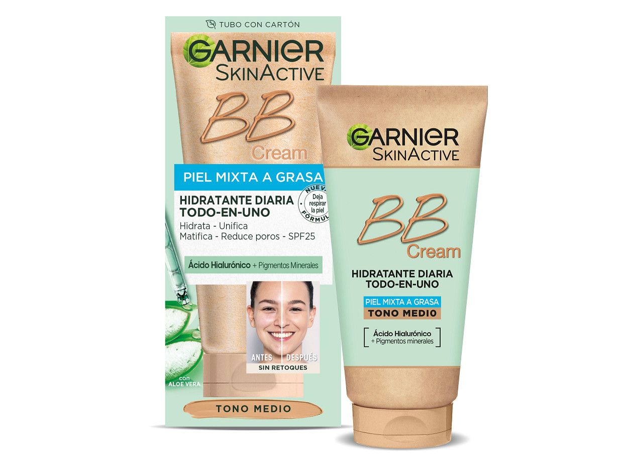 Zmatňujúci BB krém Skin Active pre zmiešanú až mastnú pleť Hydratačné krémy na tvár