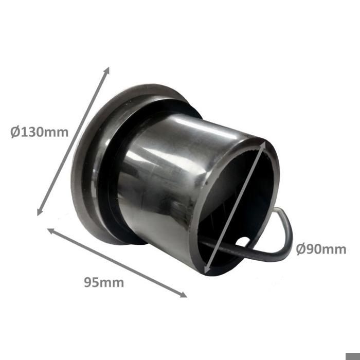Inbouw LED-spot voor buiten, IP65, 220V, grondmontage, 5W, 80° Ø130 - Neutraal wit 4000K - 5500K - SILAMP