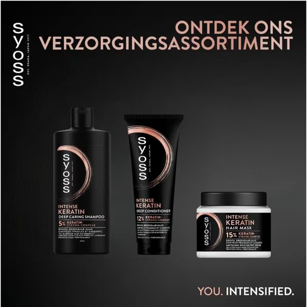 Syoss Intense Keratin globinsko negovalni šampon<br>440ml