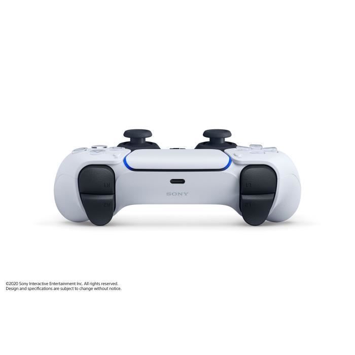 Controller wireless DualSense per PS5, colore bianco, confezione regalo - PlayStation ufficiale