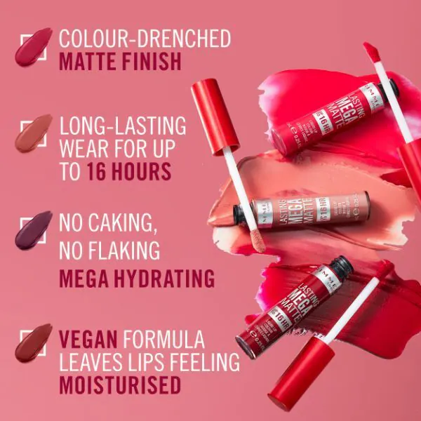 Labial Rimmel Lasting Mega Matte 110ÿBlush